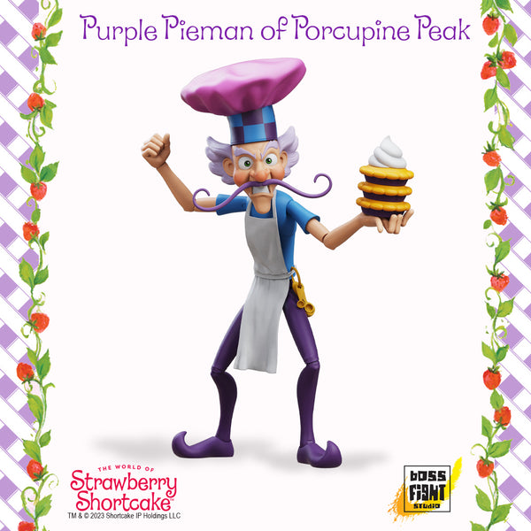 Strawberry Shortcake Deluxe Action Figure Purple Pieman Boss Fight Studio The Store