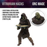 Vitruvian H.A.C.K.S. Action Figure: Darsalk - Orc Mage