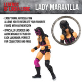 Legends of Lucha Libre - Premium Collector Action Figure - Wave 2 - LADY MARAVILLA