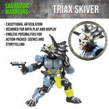 Saurozoic Warriors Action Figure: Triax Skiver (Night Lands Deco)