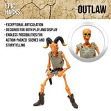 Epic H.A.C.K.S. Action Figure: The Outlaw Skeleton