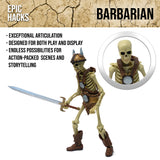 EPIC H.A.C.K.S. Action Figure: Barbarian Skeleton