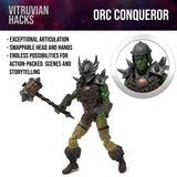 Vitruvian H.A.C.K.S. Action Figure: Male Orc Conqueror