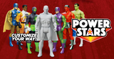 Power Stars Action Figure: Male Blank