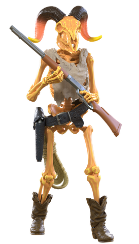 Epic H.A.C.K.S. Action Figure: Pirate Skeleton