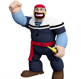 Power Stars Action Figure: Bluto as Sindbad