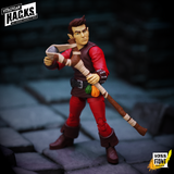 Vitruvian H.A.C.K.S. Action Figure - Dwynn Dellos (Halfling Scout)