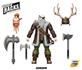 Vitruvian H.A.C.K.S. Action Figure - Grimgrom (Dwarf Mercenary)