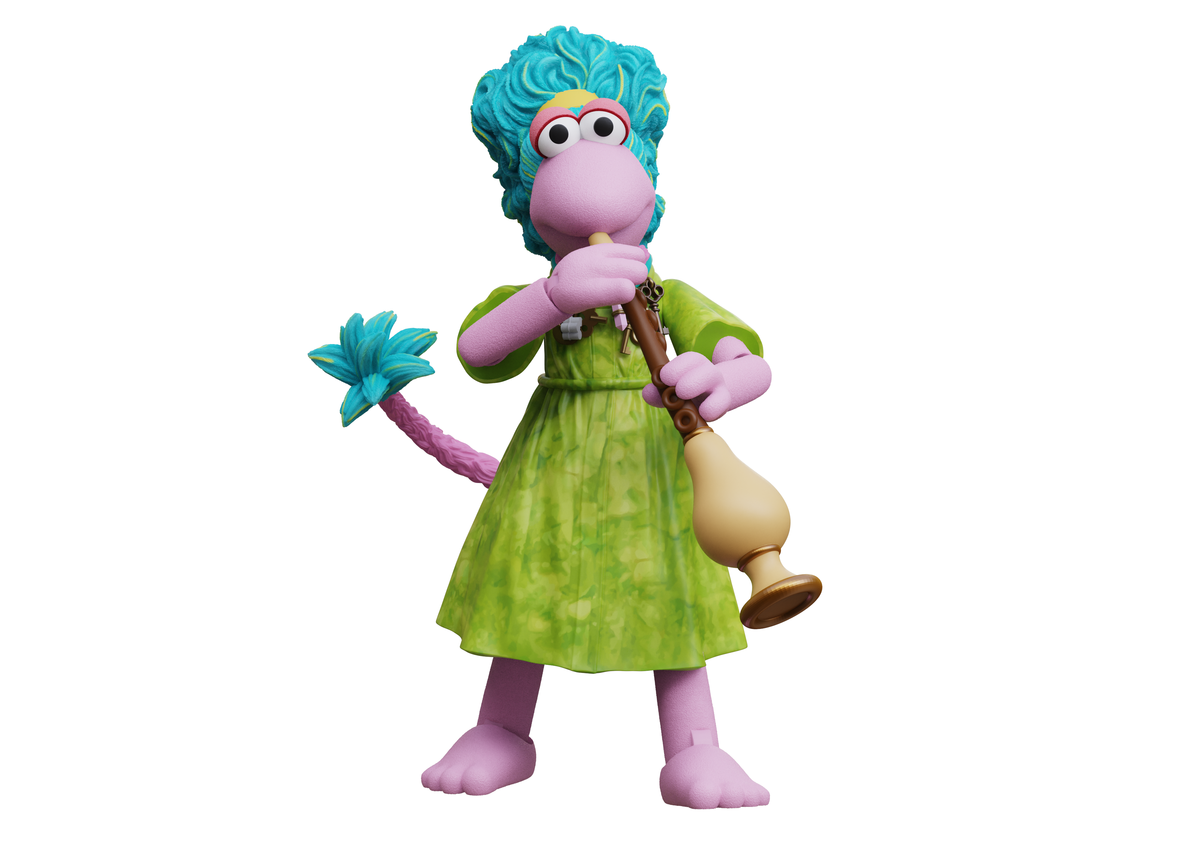 Fraggle Rock Action Figure: Mokey