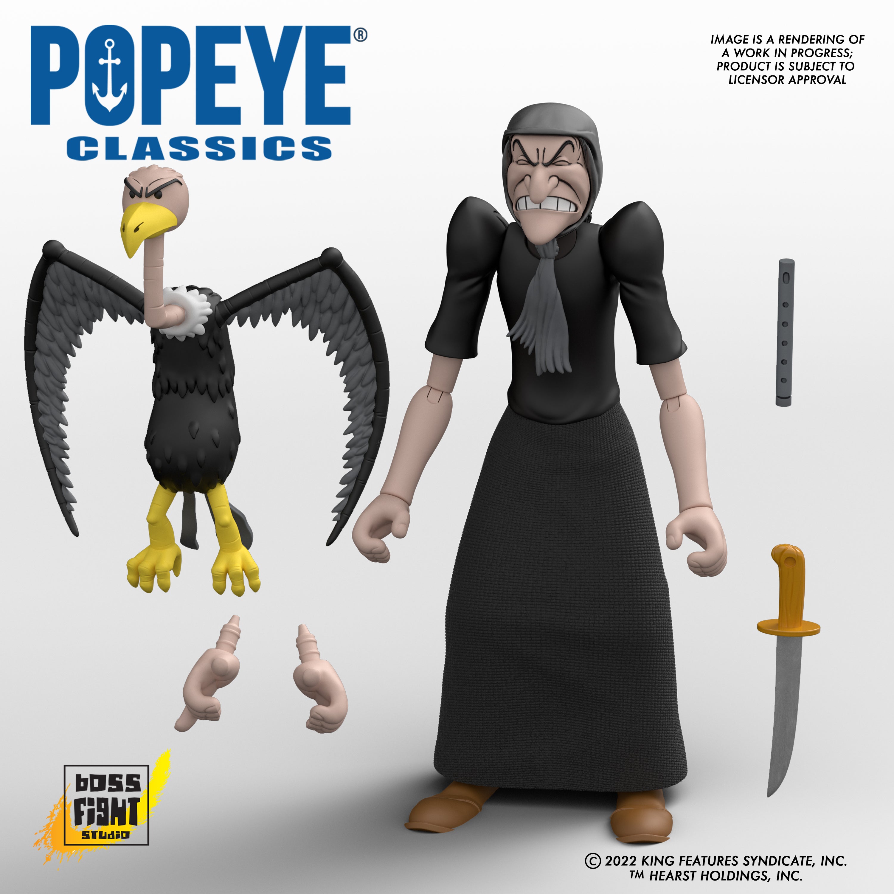 Popeye Classics Action Figure: Sea Hag